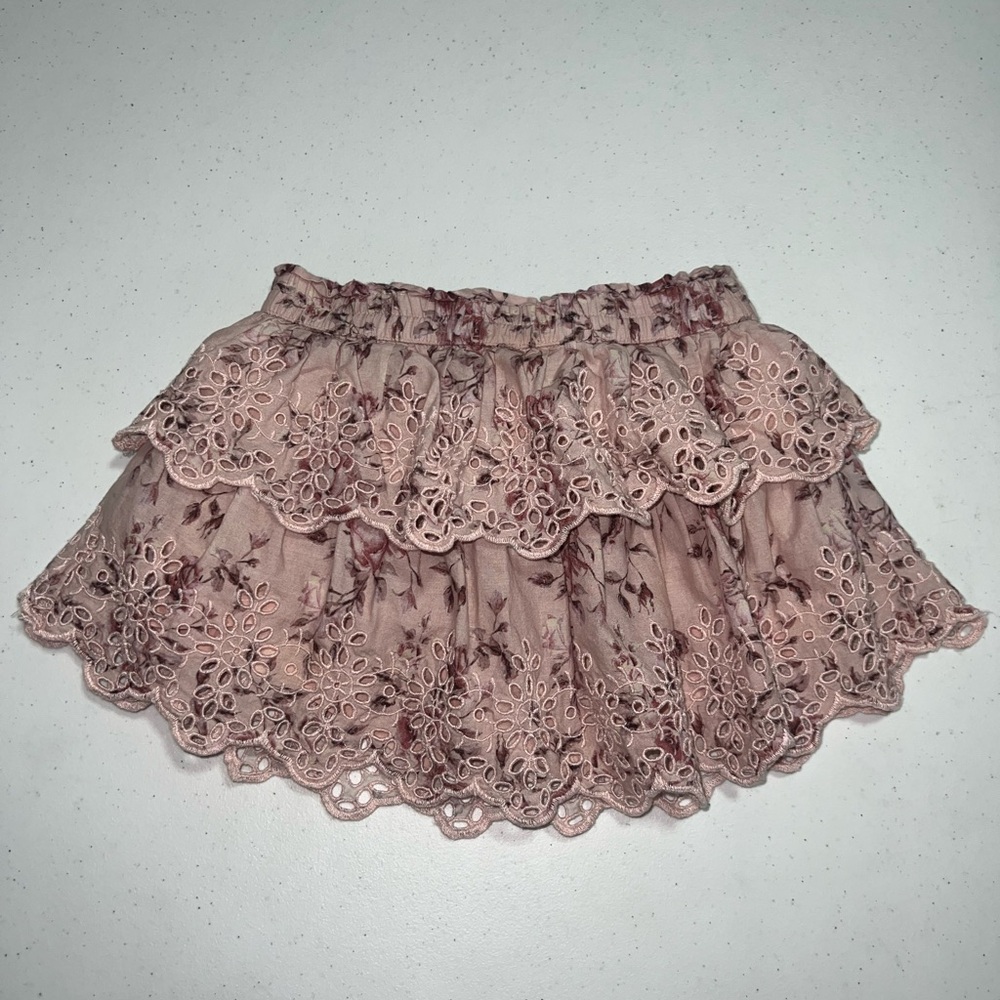 GAP Blush Floral Skirt